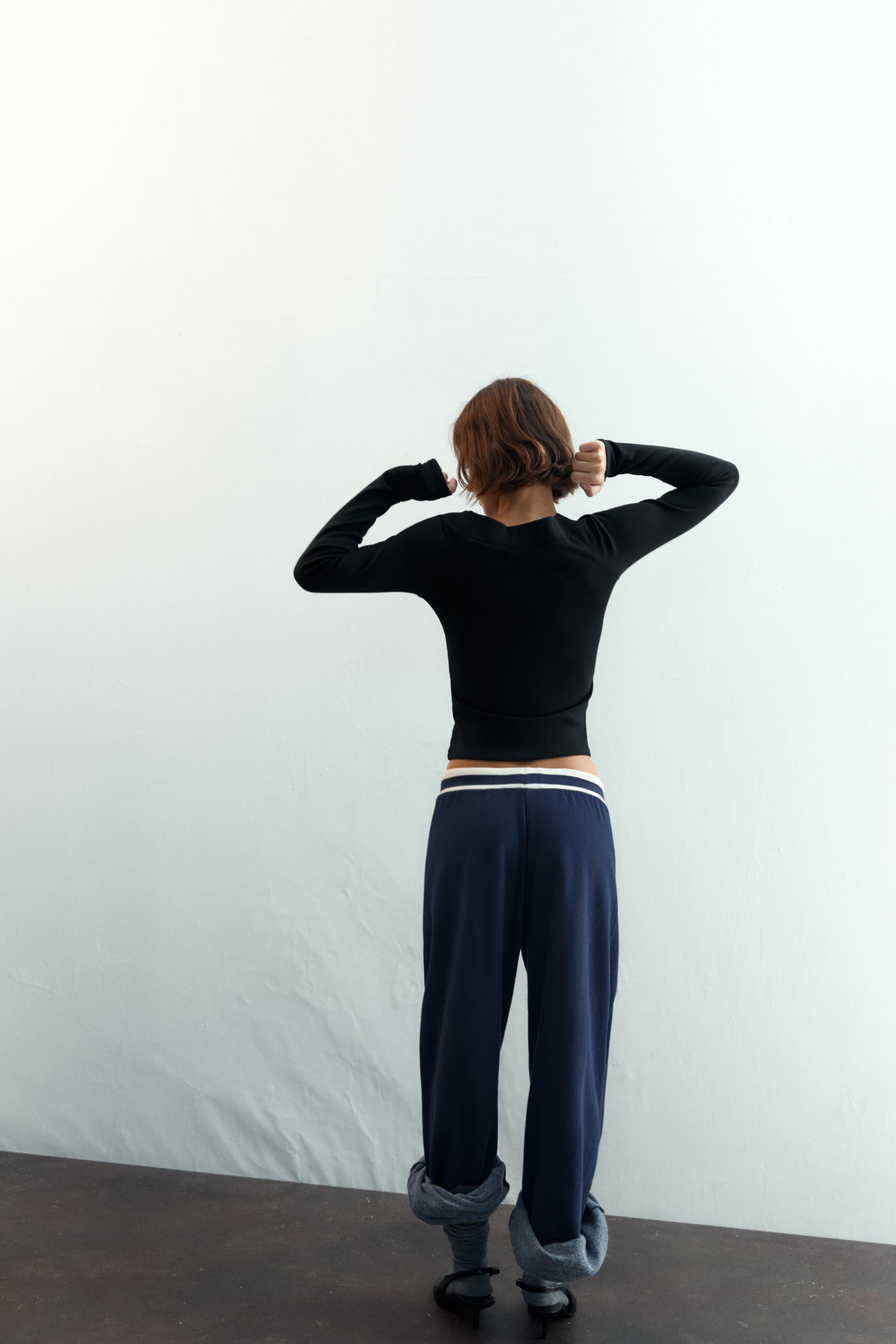 RIBBED BOAT NECK T-SHIRT